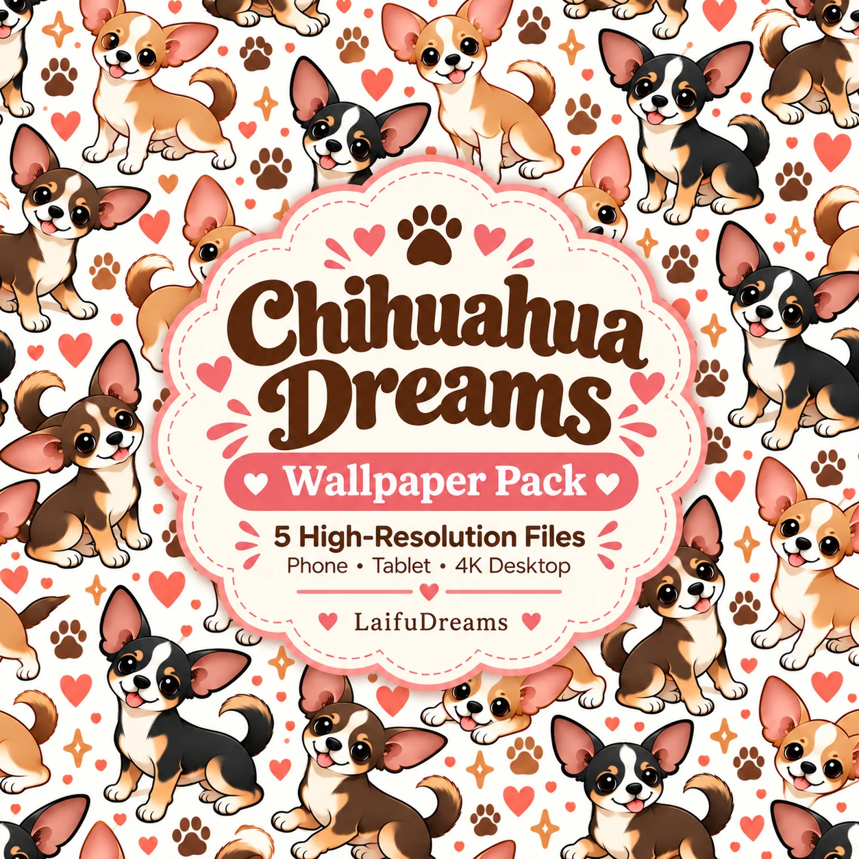Chihuahua Dream Wallpaper Pack