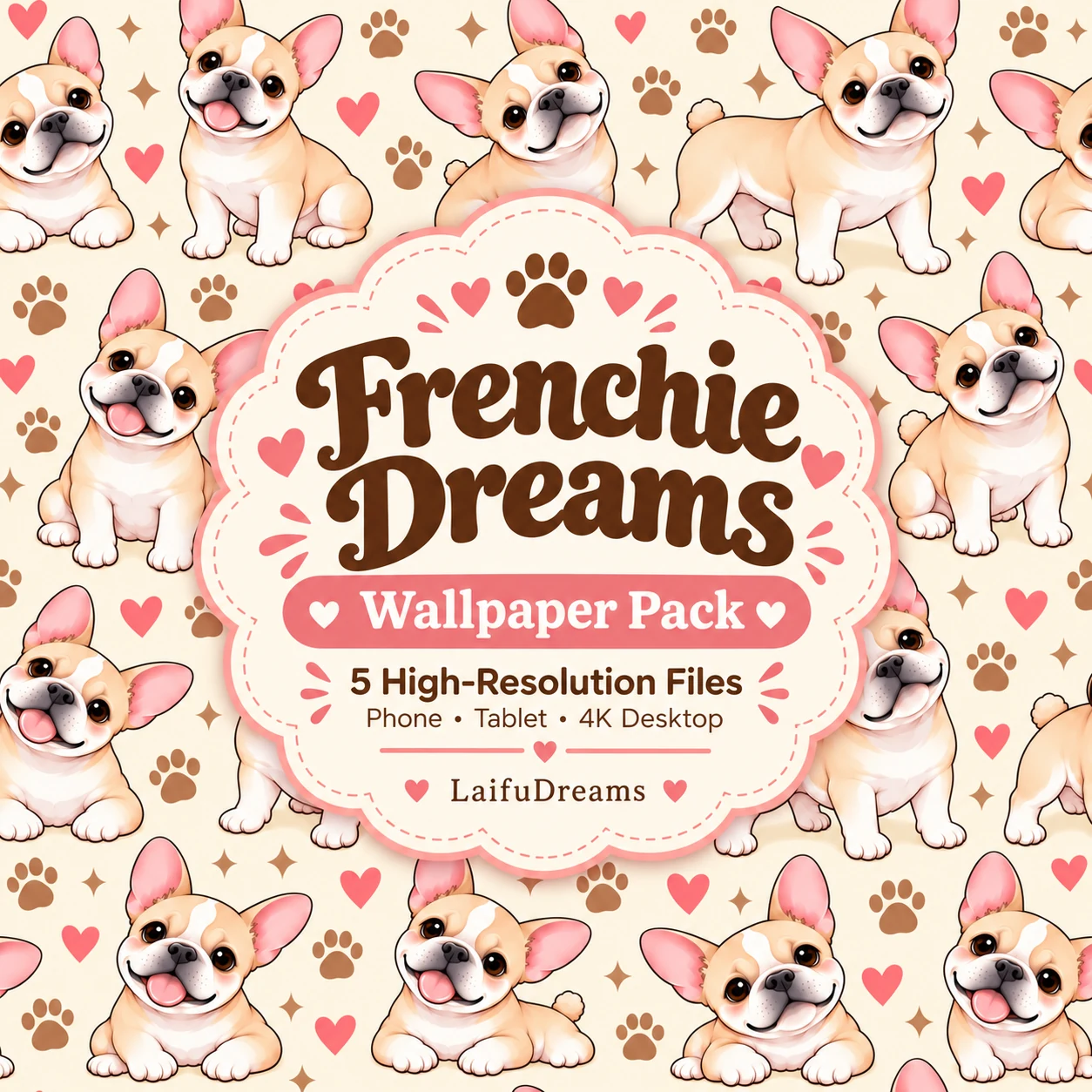 Frenchie Dreams Wallpaper Pack